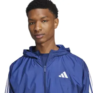 Waterdichte jas met capuchon adidas Essentials 3-Stripes image-4