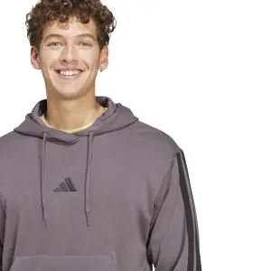 Sudadera con capucha adidas Essentials Three Stripes French Terry image-5