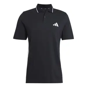 Polotröja i piqué adidas Essential 3-Stripes