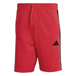 je6447-short-adidas-essentials-3-stripes-fleece-purrub-black
