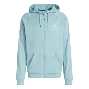 Zipped hoodie adidas 3-Stripes image-0