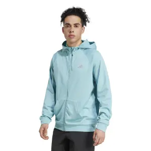 Zipped hoodie adidas 3-Stripes image-1