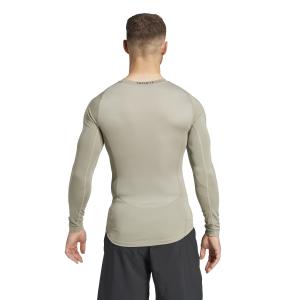 Camisola de compressão de manga comprida adidas Techfit image-2