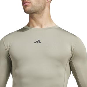 Camisola de compressão de manga comprida adidas Techfit image-4