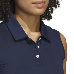Ärmelloses Poloshirt, Damen adidas Solid Ottoman image-5