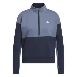 Veste à demi-zip femme adidas image-0