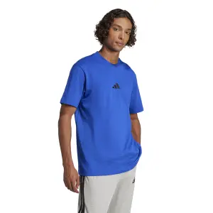 T-shirt in jersey semplice adidas Essentials Small Logo image-2