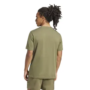 T-shirt in jersey semplice adidas Essentials Small Logo image-3