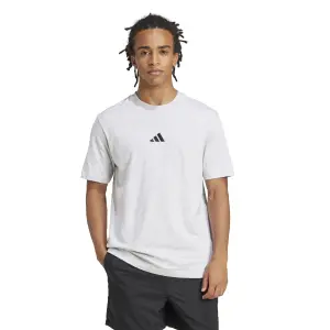 T-shirt in jersey semplice adidas Essentials Small Logo image-1