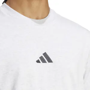 T-shirt in jersey semplice adidas Essentials Small Logo image-4