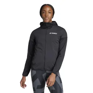 Casaco de caminhada com capuz para mulher adidas Terrex Xperior Climawarm+ Wind Light image-1