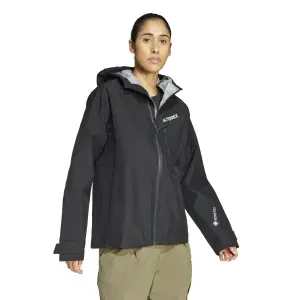 Women's hiking jacket adidas Terrex Techrock 3 Layer Gore-Tex Performance image-2