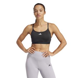 Damen-Sport-BH adidas AeroReact 3-Stripes image-1