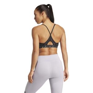 Damen-Sport-BH adidas AeroReact 3-Stripes image-3