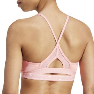 Damen-Sport-BH adidas AeroReact 3-Stripes image-6