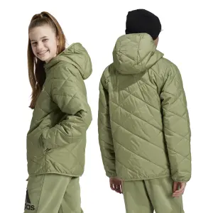 Leichte Kapuzenjacke Kinder adidas image-2