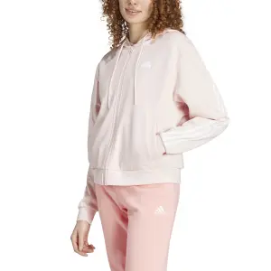 Sweatshirt à capuche zippé à 3 bandes femme adidas future icons image-2