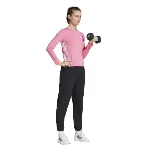 T-shirt för kvinnor adidas Essentials 3 stripes image-3