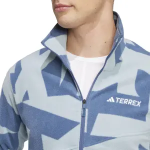 Bedruckte Fleecejacke mit Reißverschluss adidas Terrex Multi image-5