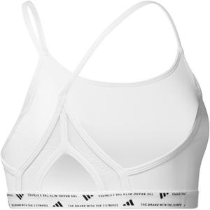 Damen-Sport-BH adidas AeroReact 3-Stripes image-1