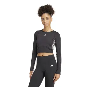 Trainingsshirt met lange mouwen voor dames adidas Essentials Material Mix image-1