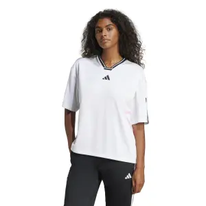 Camiseta de mujer adidas Tiro Cut Color Block 3-Stripes image-1