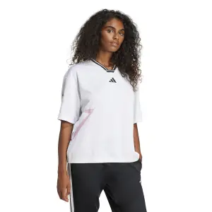 Camiseta de mujer adidas Tiro Cut Color Block 3-Stripes image-2