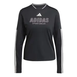 Långärmad tröja för kvinnor adidas Tiro Cut 3-Stripes image-0