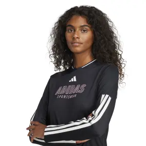 Långärmad tröja för kvinnor adidas Tiro Cut 3-Stripes image-5