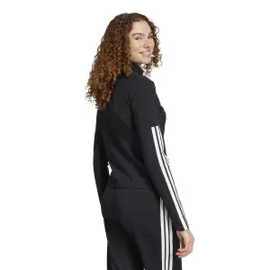 Chaqueta de chándal ajustada con cuello alto para mujer adidas Tiro Cut 3 Stripes image-4
