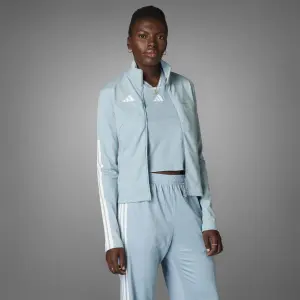 Giacca da donna con zip e collo alto adidas Tiro Cut 3 Stripes image-5