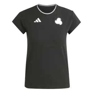 Camiseta de mujer adidas Tiro Cut 3 stripes image-1