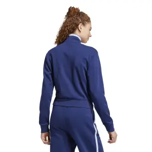 Sudadera cropped mujer 1/4 cremallera adidas Essentials Color Pop image-3