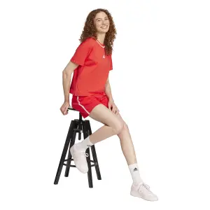 Pantalón corto mujer adidas Essentials Color Pop Fleece image-3