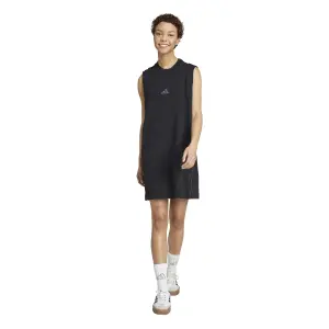 Vestido sin mangas con estampado para mujer adidas Essentials 3-Stripes image-1