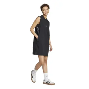 Vestido sin mangas con estampado para mujer adidas Essentials 3-Stripes image-3
