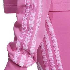 Sweatshirt à capuche imprimé femme adidas Essentials 3-Stripes French Terry image-5