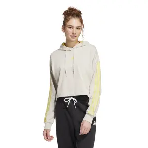 Women's hooded sweatshirt adidas Essentials 3-Stripes image-1