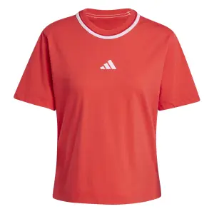 Camiseta de algodón para mujer adidas Essentials Color Pop image-0