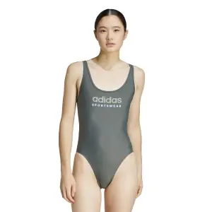 Eén stuk bikini met U-vormige rug voor dames adidas Sportswear image-1