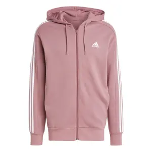 Felpa con cerniera adidas Essentials 3-Stripes image-0