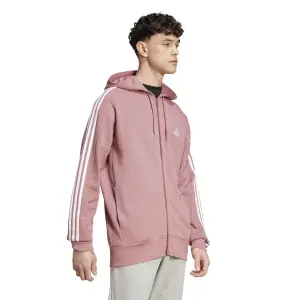 Felpa con cerniera adidas Essentials 3-Stripes image-2