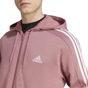 Felpa con cerniera adidas Essentials 3-Stripes image-4
