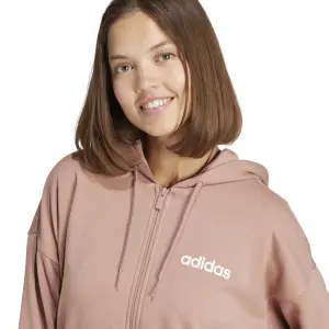 Sudadera con capucha y cremallera adidas Essentials Linear image-5
