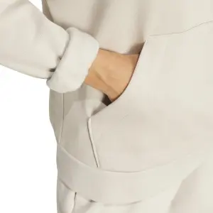 Sweatshirt med hætte til kvinder adidas Essentials Linear Fleece image-5