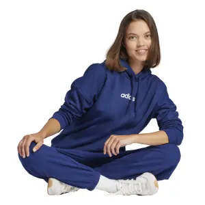 Camisola com capuz para mulher adidas Essentials Linear Fleece image-2