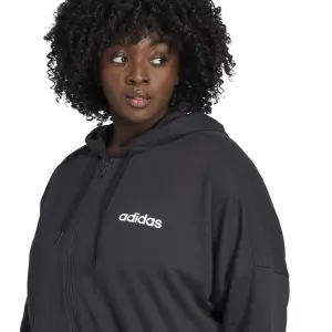 Sweatshirt à capuche full zip femme adidas Essentials Linear image-4