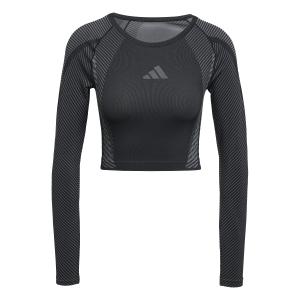 jh1364-nahtloser-crop-sportshirt-mit-langen-armeln-fur-damen-adidas-black-gresix