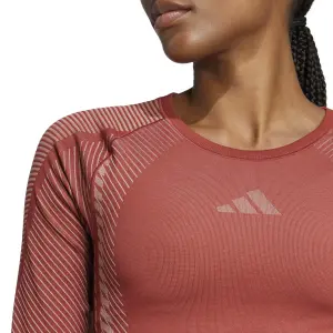 Bezszwowy sweter damski z długim rękawem adidas image-4