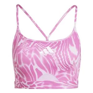 Damen-Sport-BH adidas Aeroreact Training Light Support image-0